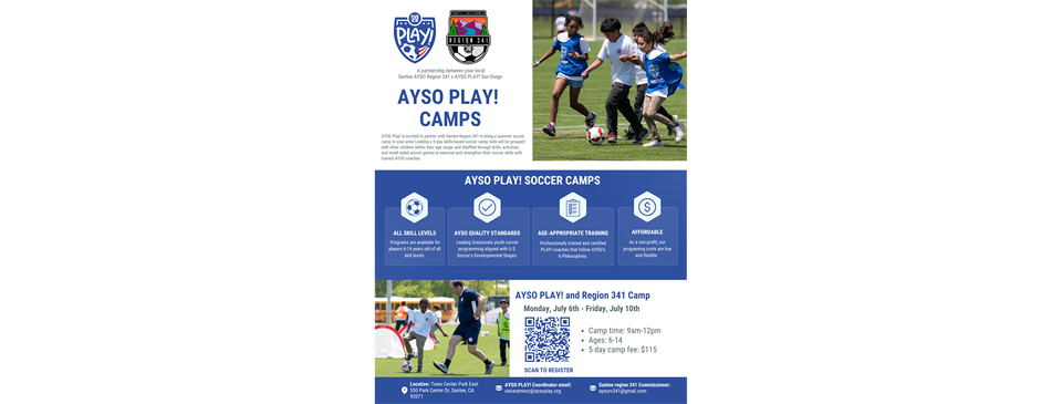 AYSO Summer Camp